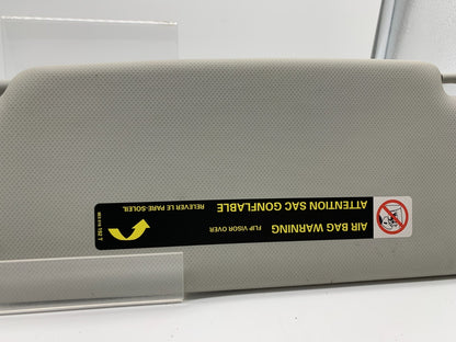 2009-2012 Audi A4 Passenger Sun Visor Sunvisor Gray Illuminated OEM