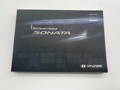 2011 Hyundai Sonata Owners Manual Set with Case OEM C02B47007
