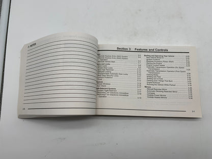 2010 Chevrolet Malibu Owners Manual Set OEM B04B24002