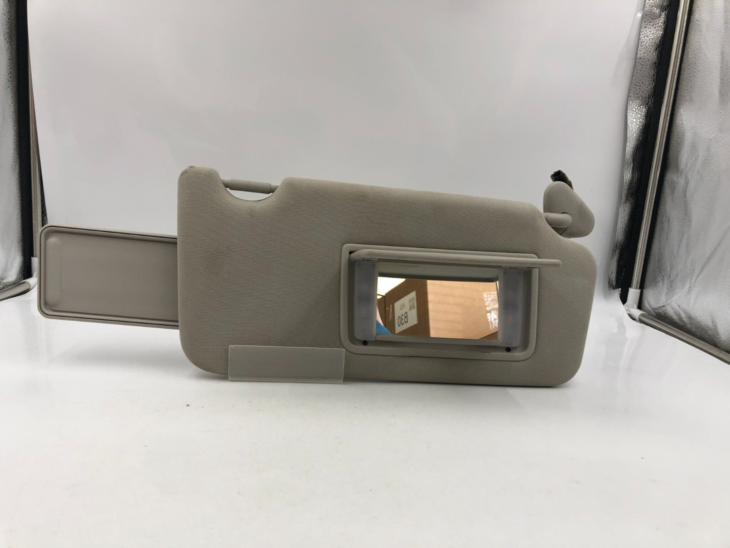 2010-2014 Subaru Legacy Passenger Sun Visor Gray Illuminated OEM B03B12051