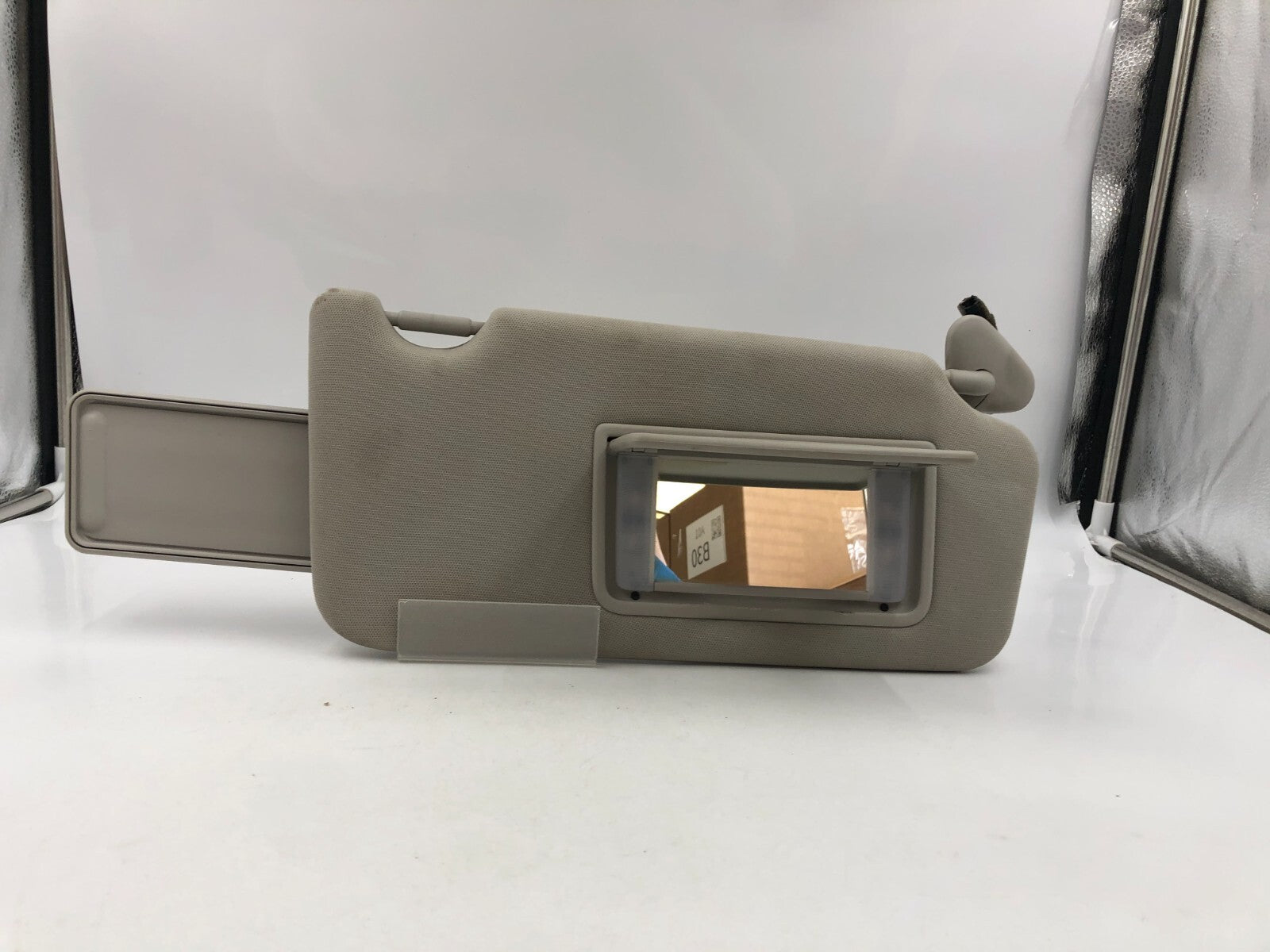 2010-2014 Subaru Legacy Passenger Sun Visor Gray Illuminated OEM B03B12051