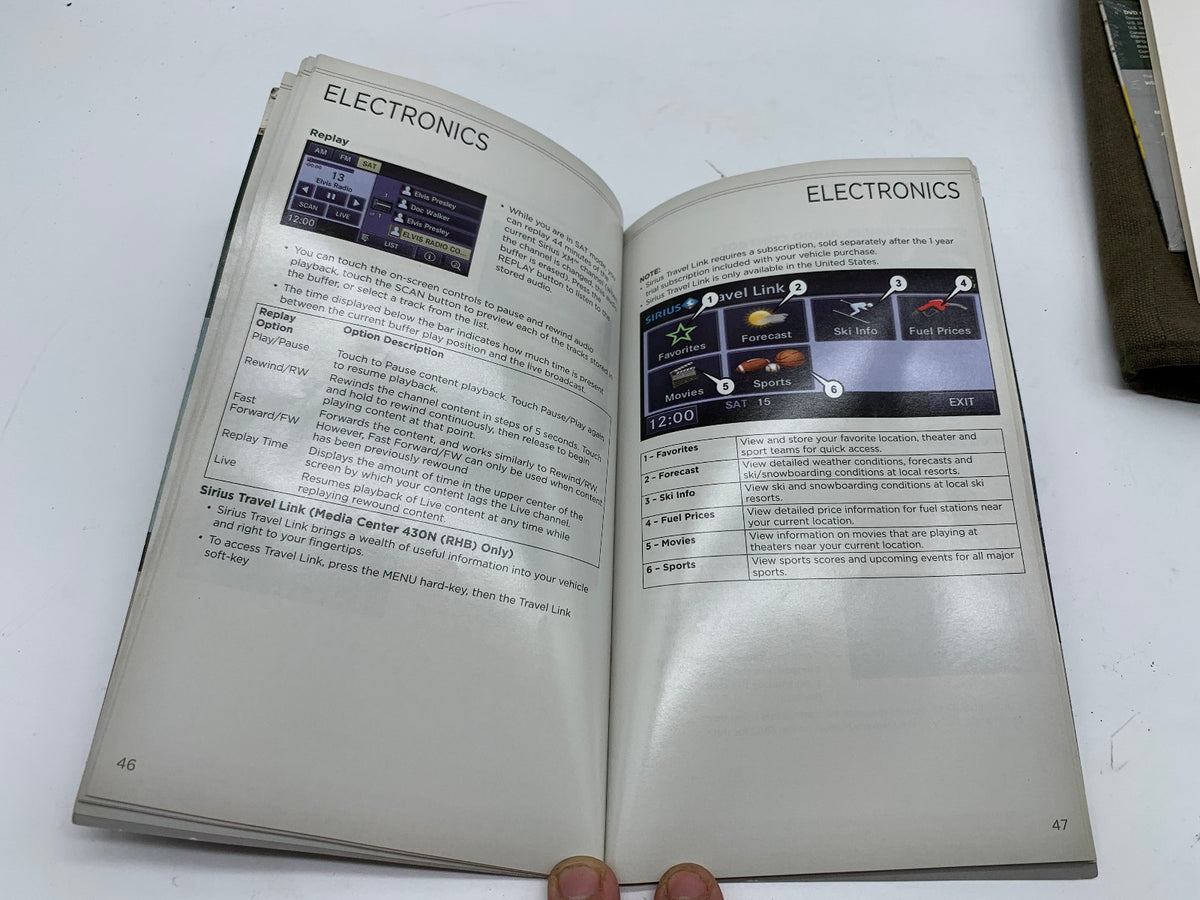 2012 Jeep Patriot Owners Manual Set with Case OEM D03B13006