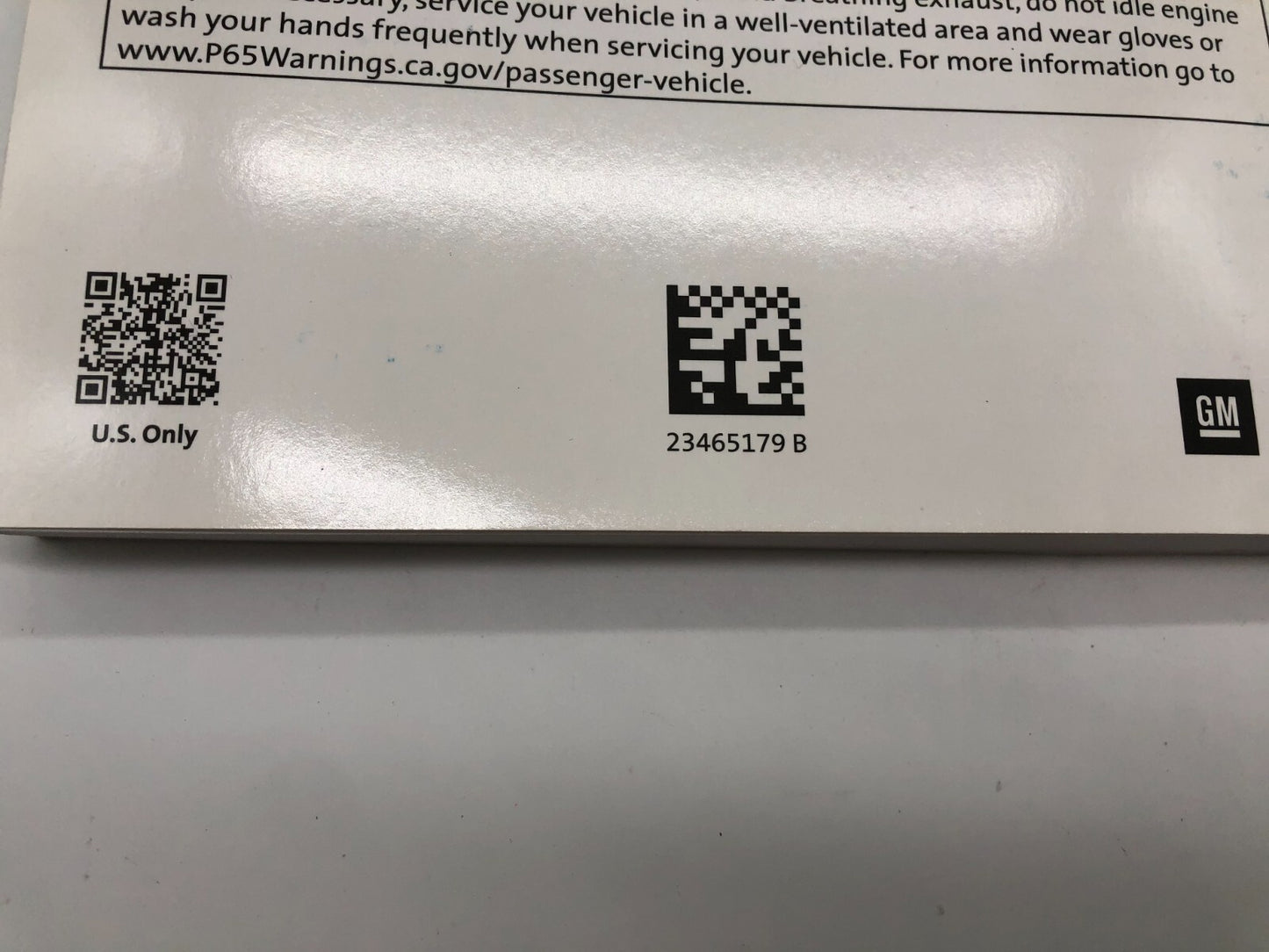 2018 Buick Enclave Owners Manual Set with Case OEM E03B47003