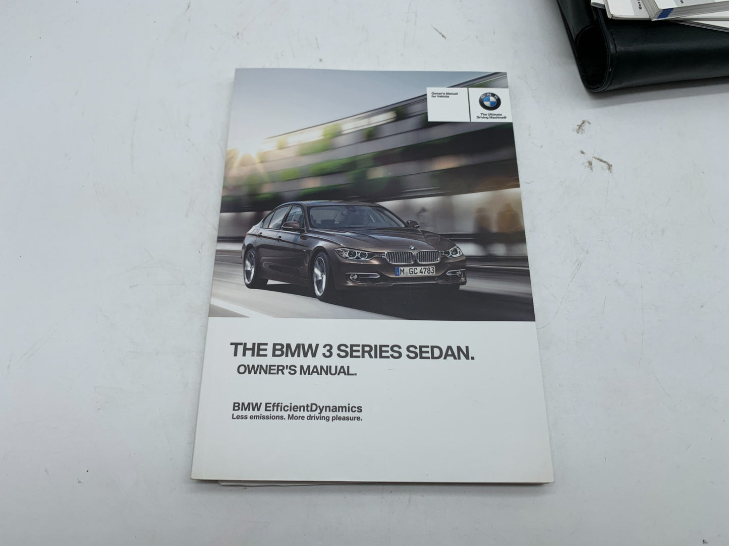 2015 BMW 3 Series Owners Manual Set with Case OEM D02B09037