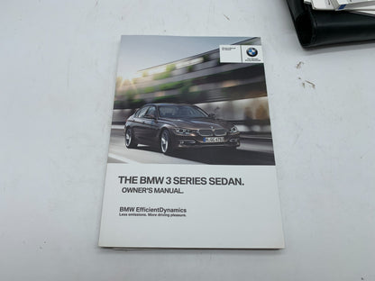2015 BMW 3 Series Owners Manual Set with Case OEM D02B09037
