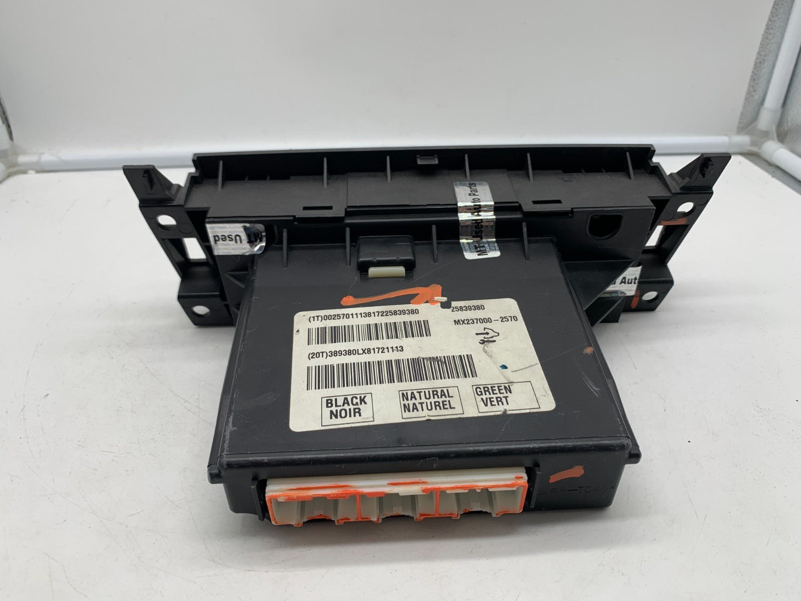 2008-2009 Cadillac SRX AC Heater Climate Control Unit OEM A01B40013