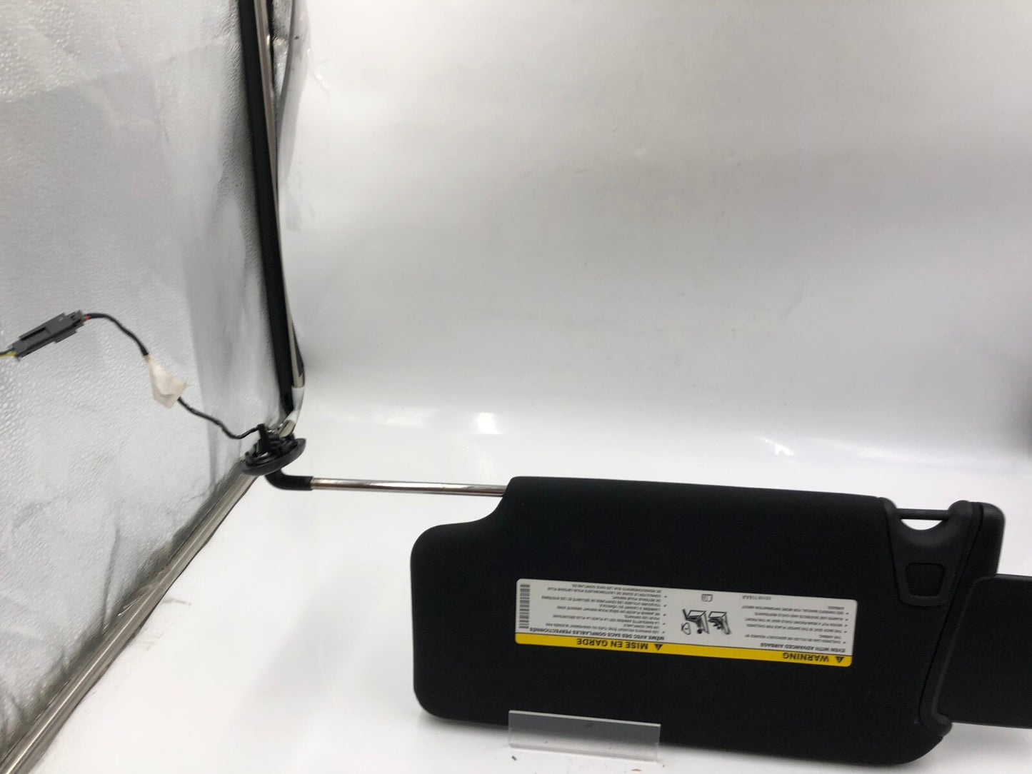 2015-2022 Dodge Charger Passenger Sun Visor Black Illuminated OEM A02B24065