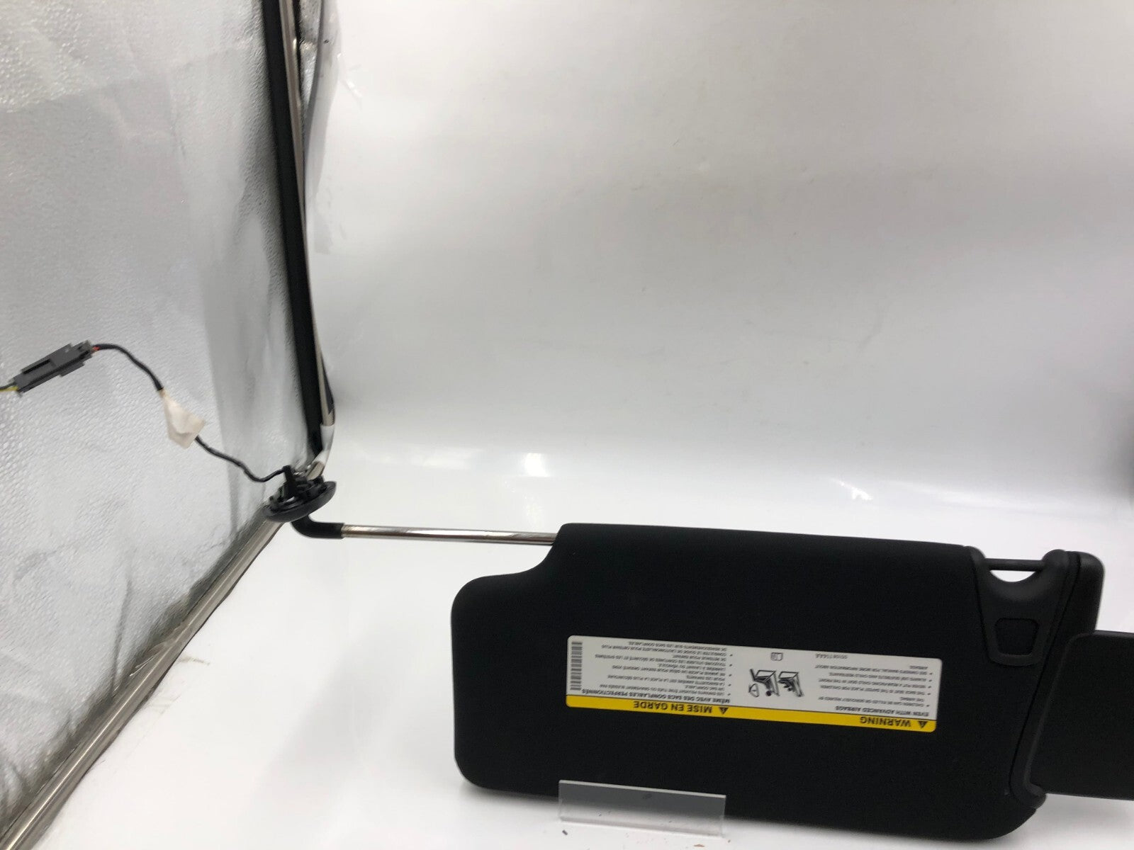 2015-2022 Dodge Charger Passenger Sun Visor Black Illuminated OEM A02B24065