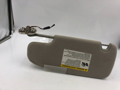 2006-2009 Ford Fusion Passenger Sun Visor Gray Illumination OEM C04B65004