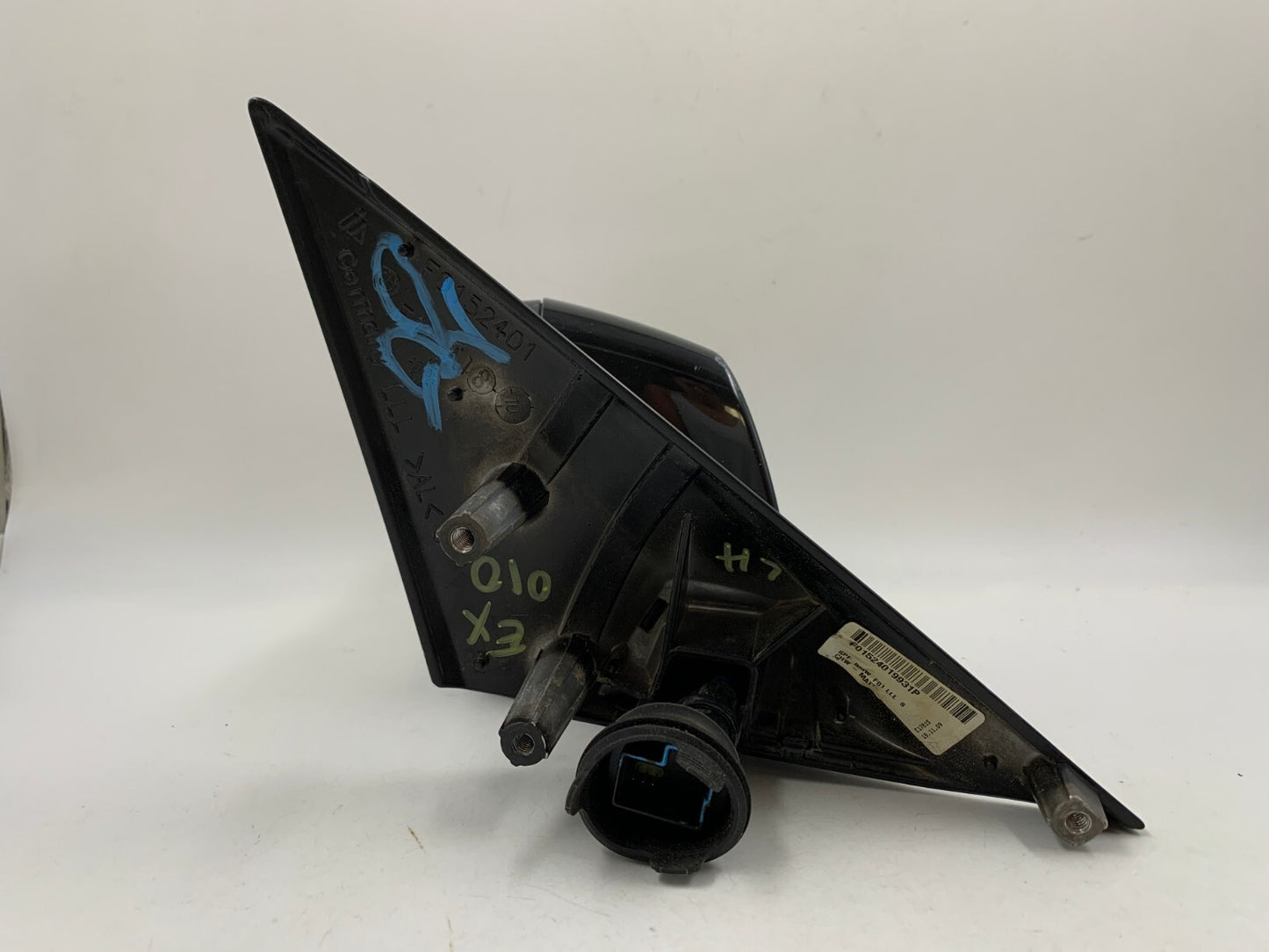 2009-2012 BMW 750i Driver Side View Power Door Mirror Black OEM D01B18075