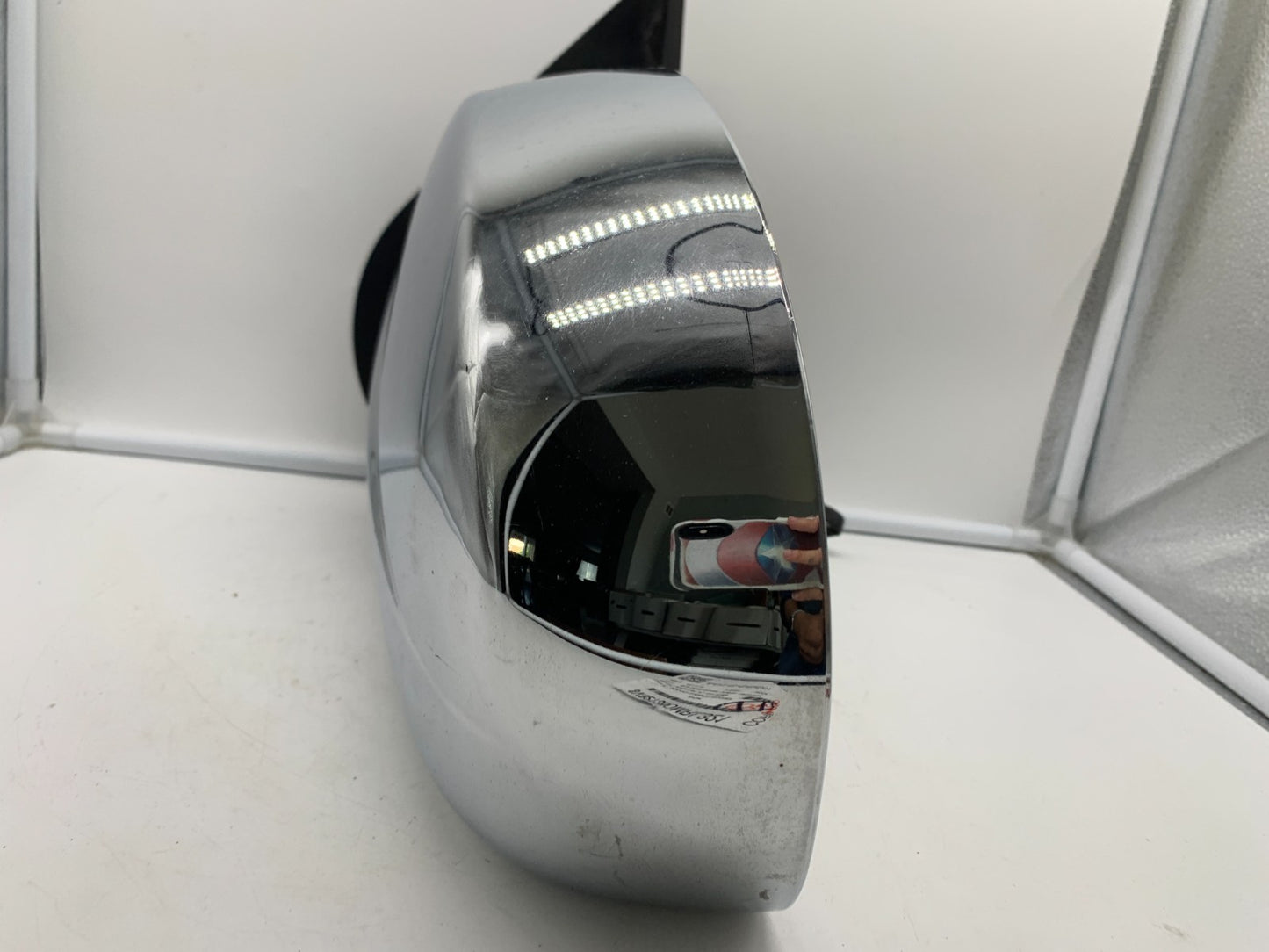 2009-2014 Chevrolet Silverado 1500 Driver Power Door Mirror Chrome OEM A01B46001