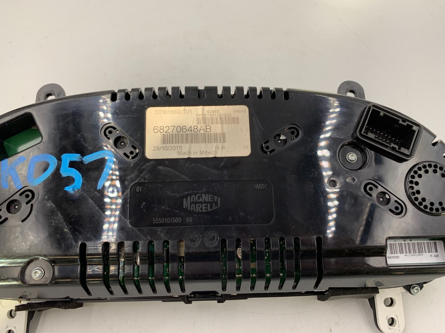 2016 Dodge Dart Speedometer Instrument Cluster 57,761 Miles OEM C03B68007
