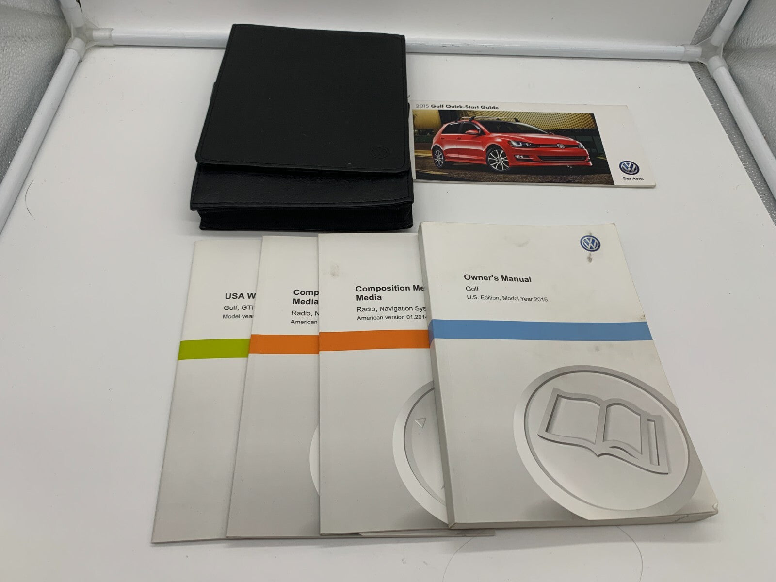 2015 Volkswagen Jetta Owners Manual Set with Case OEM D03B10002