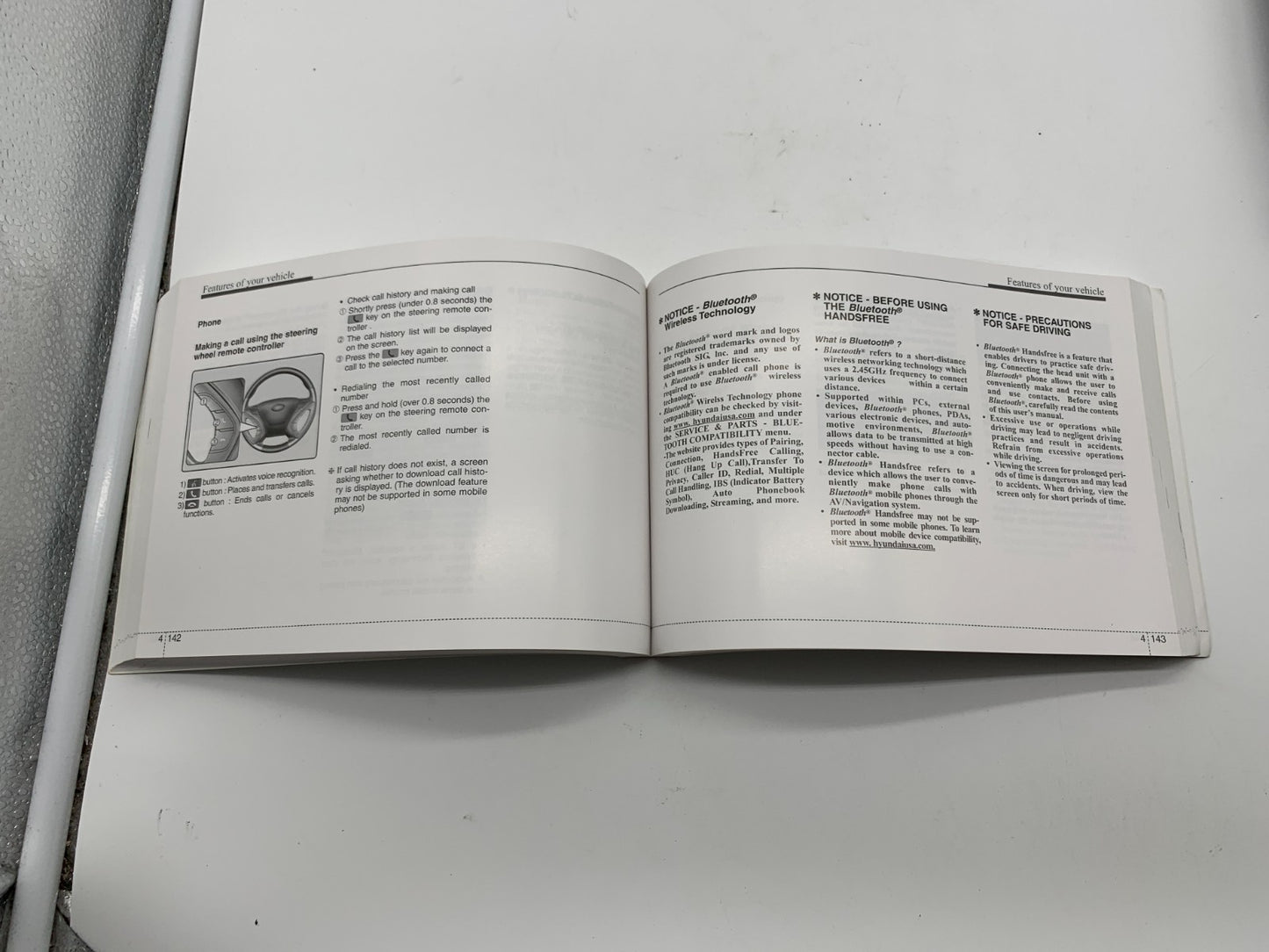 2013 Hyundai Sonata Owners Manual Set with Case OEM C03B66011