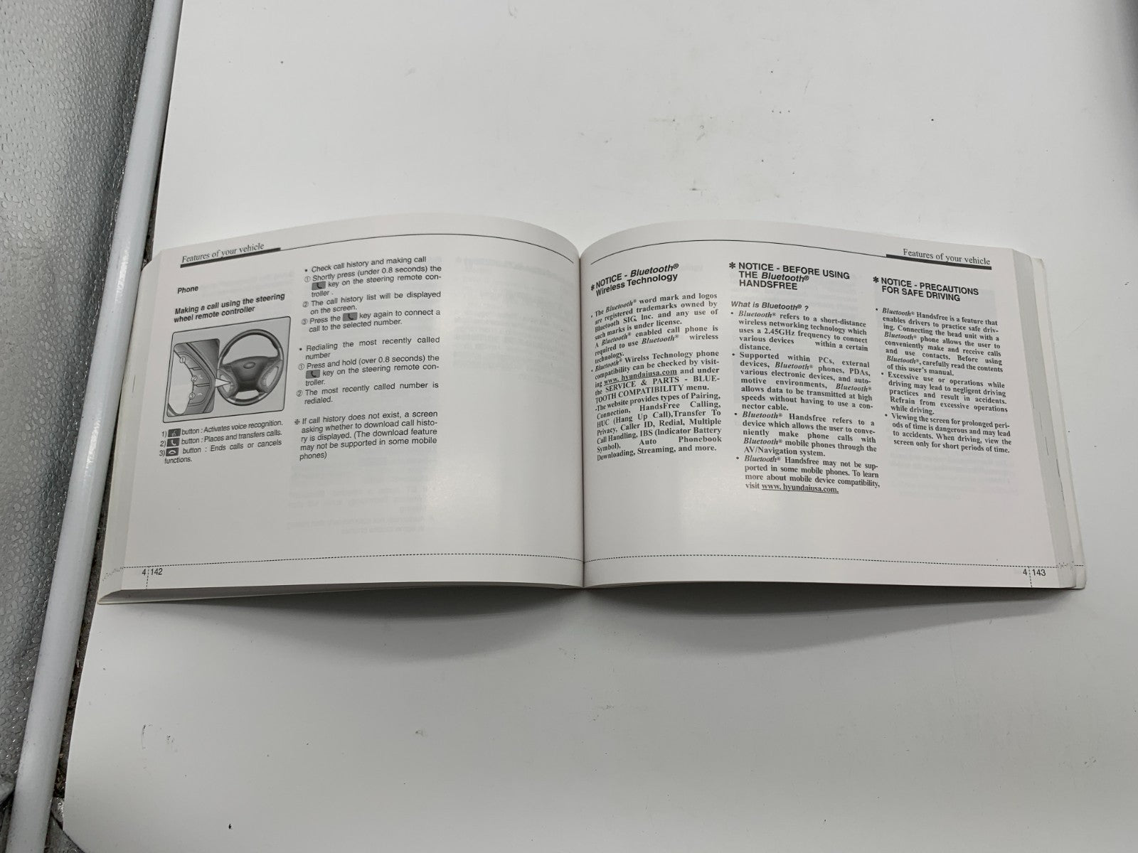 2013 Hyundai Sonata Owners Manual Set with Case OEM C03B66011