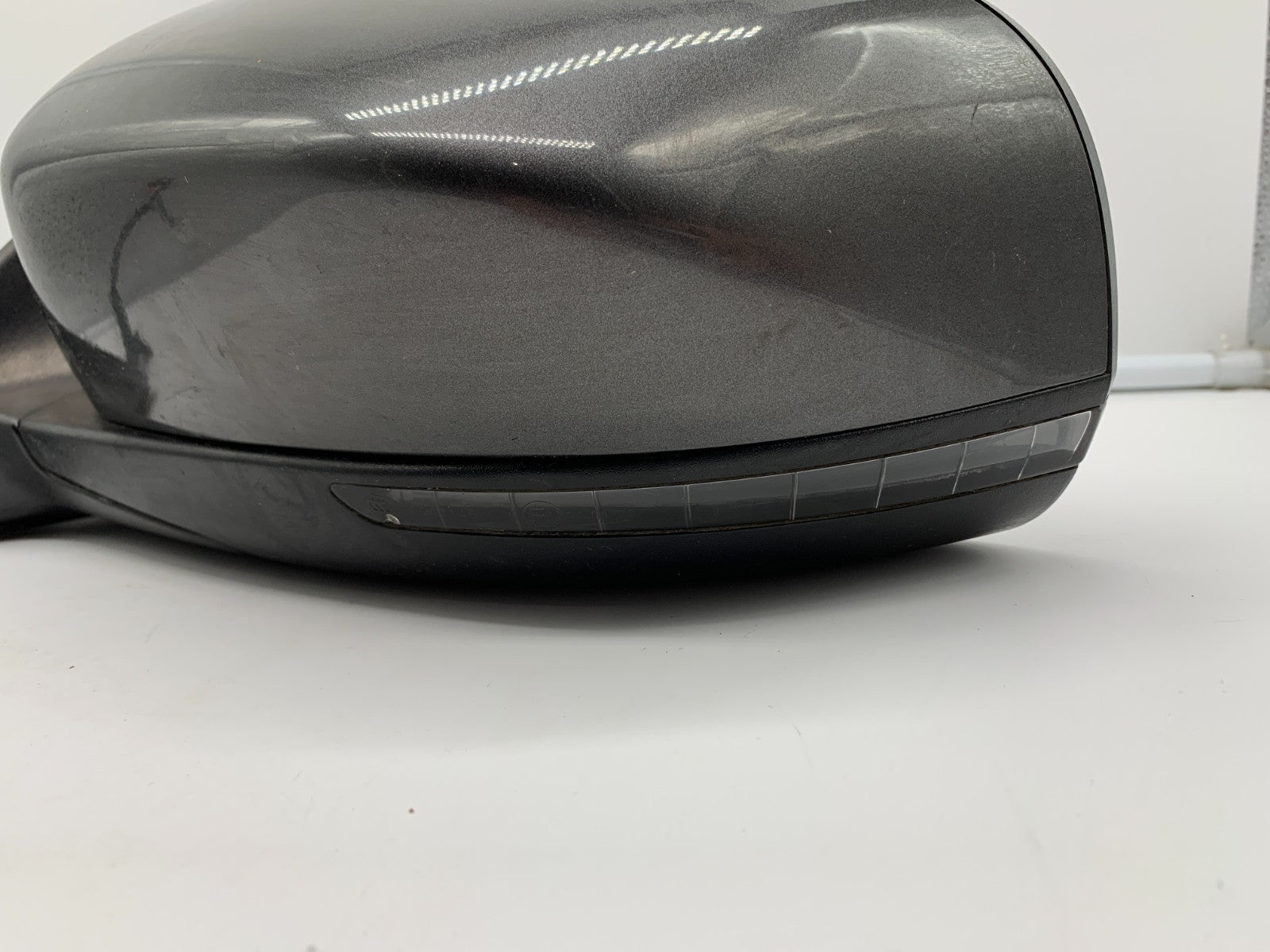 2014-2021 Jeep Cherokee Driver Side View Power Door Mirror Silver BSA OEM