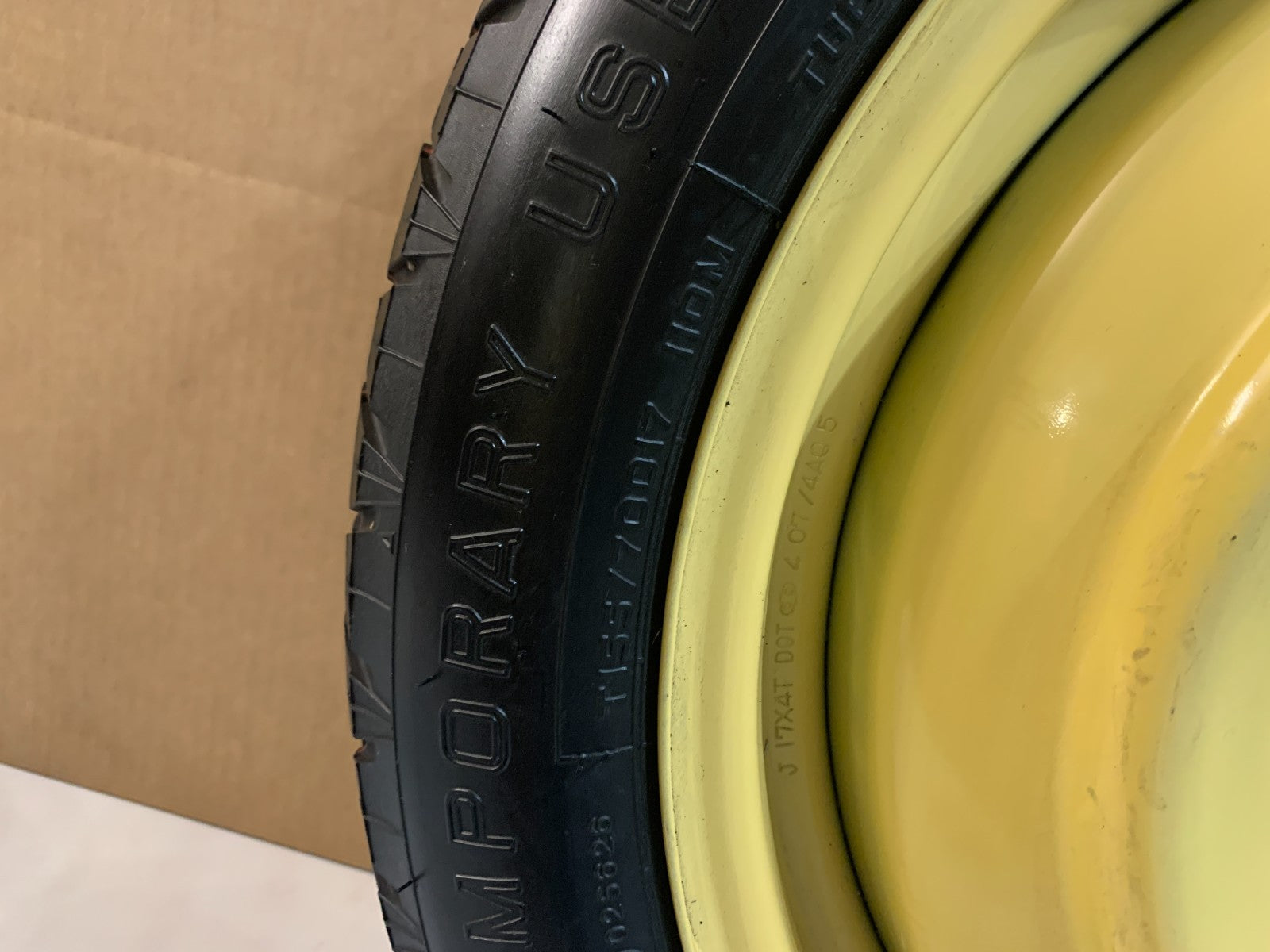 2007-2011 Lexus GS350 GS450H 17" Spare Tire Wheel Compact Donut T155/70D17