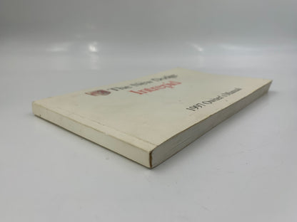 1997 Dodge Intrepid Owners Manual OEM D03B45083