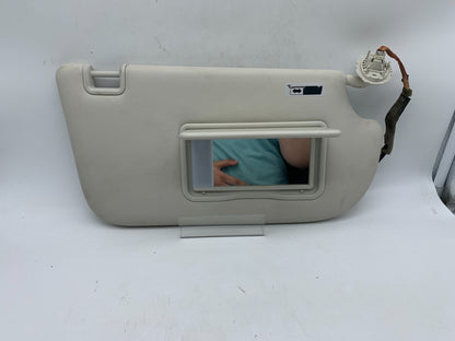 2013-2019 Ford Escape Passenger Sun Visor Sunvisor Ivory Illumination D03B67007