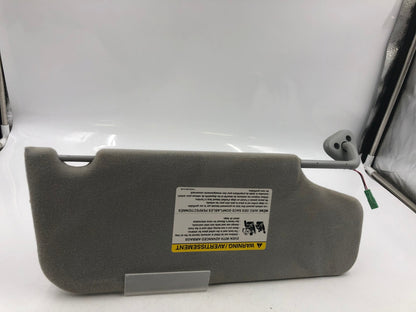 2008-2009 Mercury Sable Driver Sun Visor Gray Illuminated OEM C01B36046
