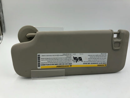 2018-2020 Buick Regal Passenger Sun Visor Gray Illuminated Gray OEM B01B02001