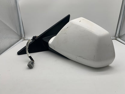 2008-2014 Cadillac CTS Driver Side View Power Door Mirror White OEM B02B27006