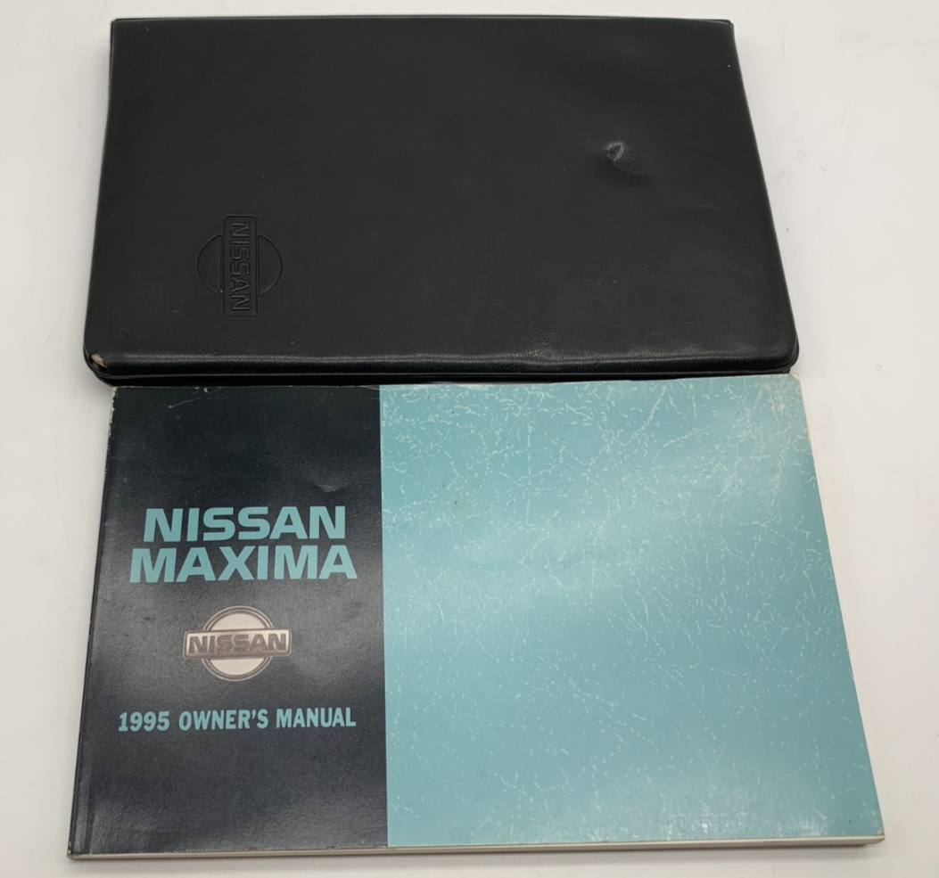 1995 Nissan Maxima Owners Manual with Case OEM C01B50013