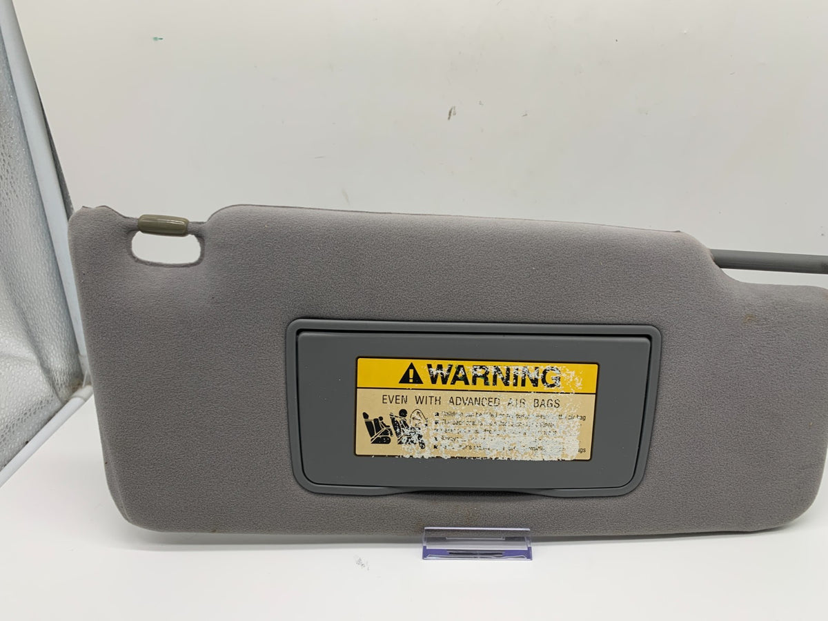 2005-2008 Acura RL Passenger Sun Visor Gray Illuminated OEM B01B13030