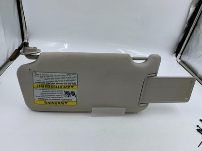 2010-2014 Subaru Legacy Passenger Sun Visor Gray Illuminated OEM D01B46082