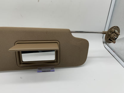 2004-2012 Chevrolet Malibu Passenger Sun Visor Brown OEM B01B13033
