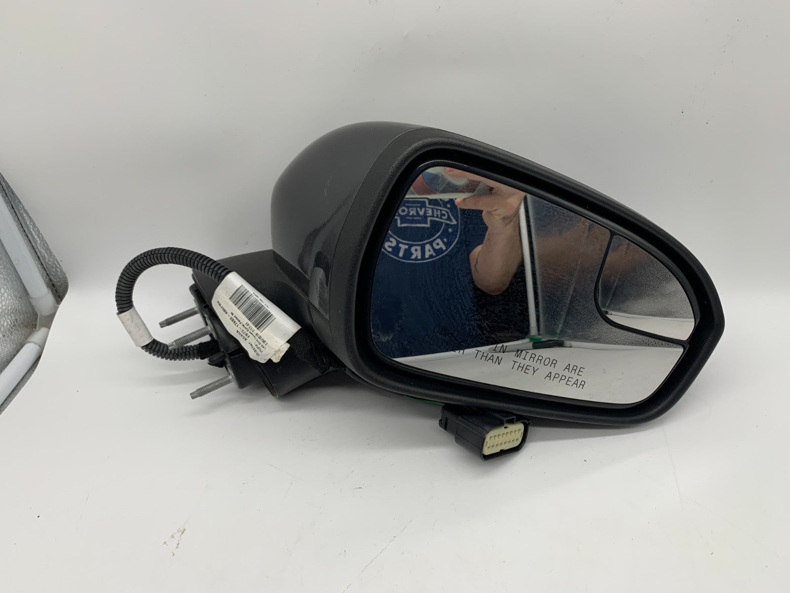 2018 Ford Fusion Passenger Side View Power Door Mirror Gray OEM C01B04061