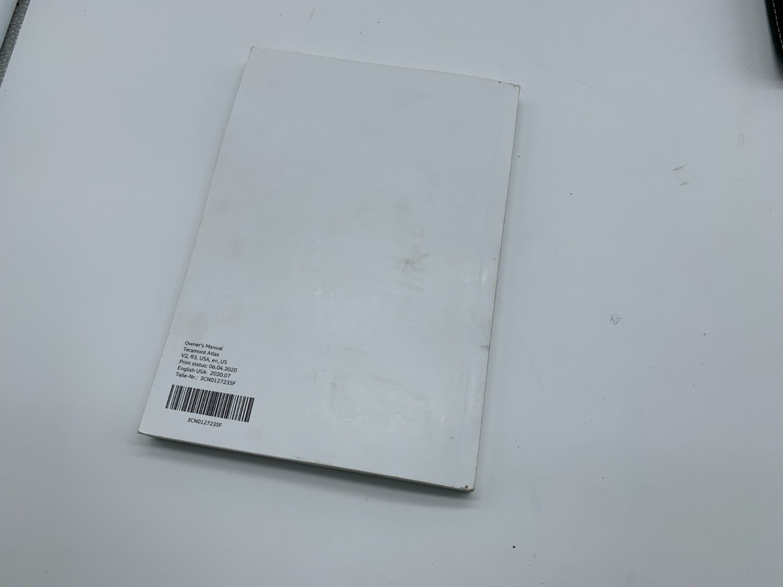 2019 Volkswagen Atlas Owners Manual Set with Case OEM C04B09007