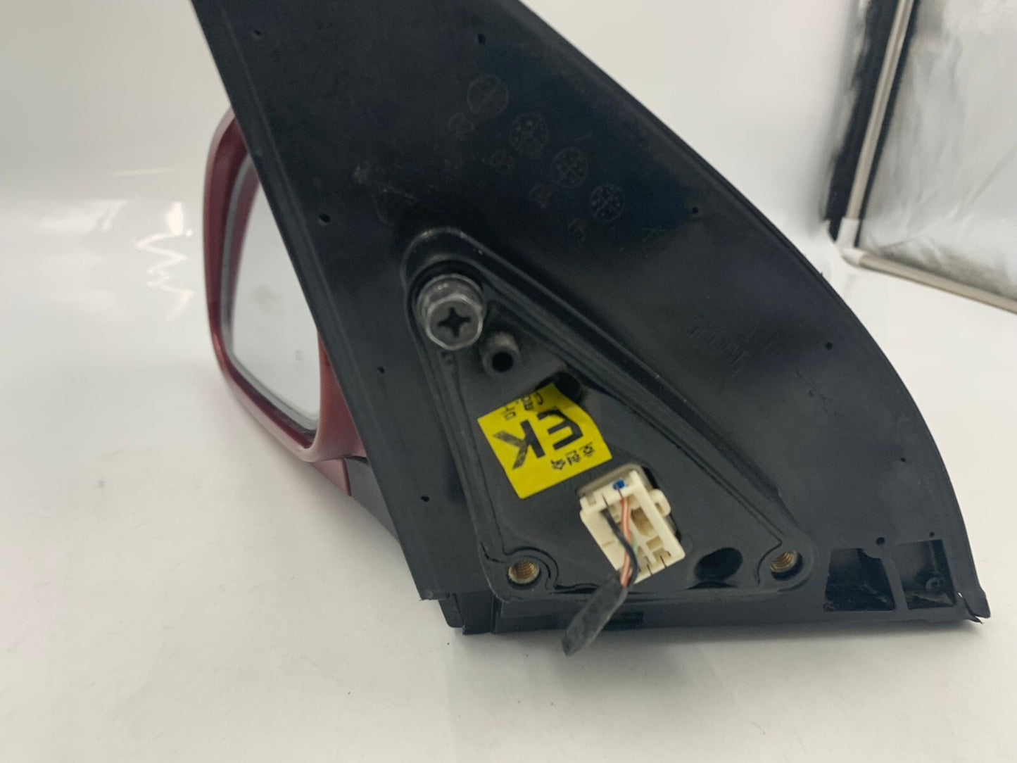 2004-2008 Suzuki Forenza Driver Side View Power Door Mirror Red OEM D03B10062