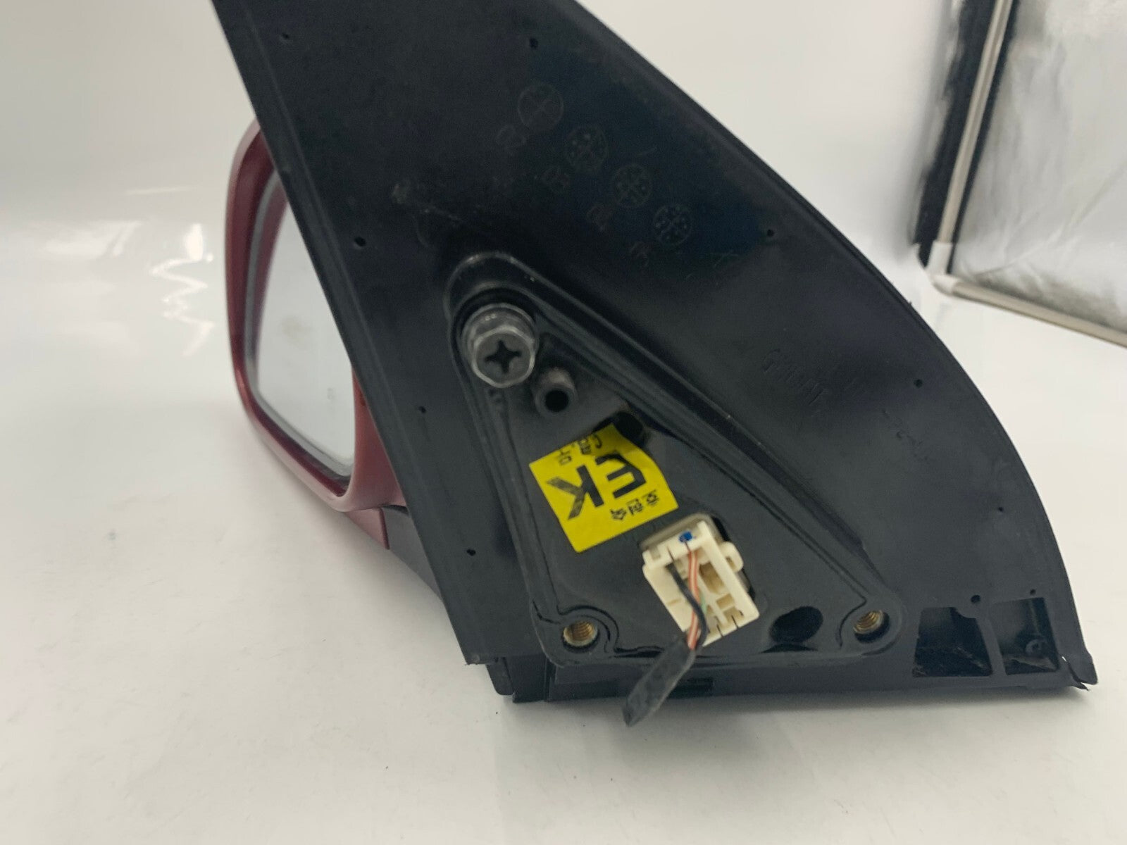 2004-2008 Suzuki Forenza Driver Side View Power Door Mirror Red OEM D03B10062