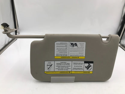 2018-2020 Nissan Rogue Passenger Sun Visor Gray Illuminated C04B57004