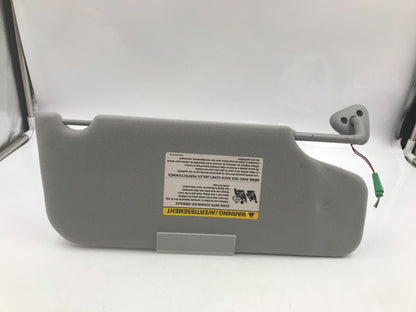 2005-2007 Ford Freestyle Driver Sun Visor Gray Illuminated D01B52082