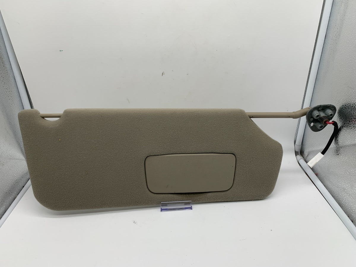 2011-2014 Toyota Sienna Passenger Visor Sunvisor Gray Illuminated OEM C04B68013