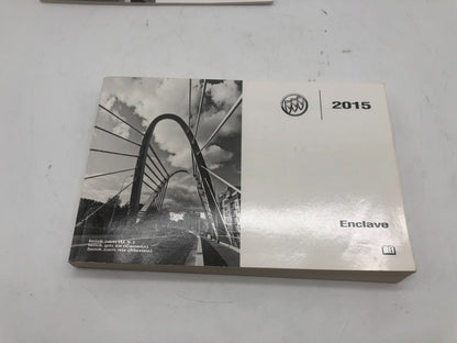 2015 Buick Enclave Owners Manual Set OEM A03B35048