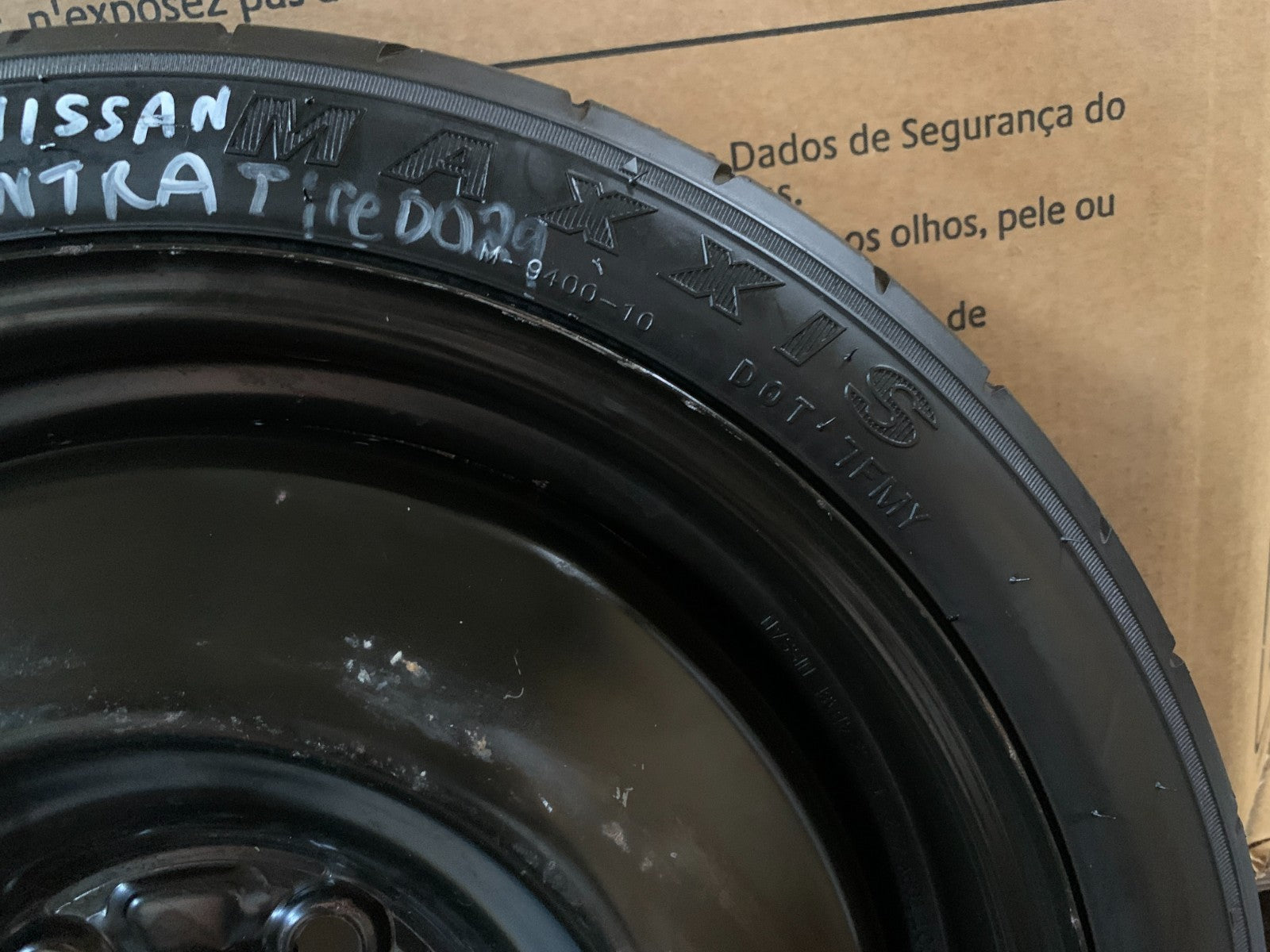 2015-2019 Nissan Sentra 16" Spare Tire Wheel Compact Donut T125/70D16