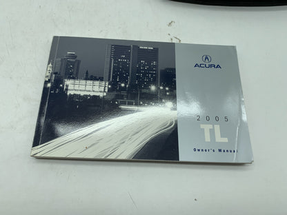 2005 Acura TL Owners Manual Set with Case OEM C02B50016