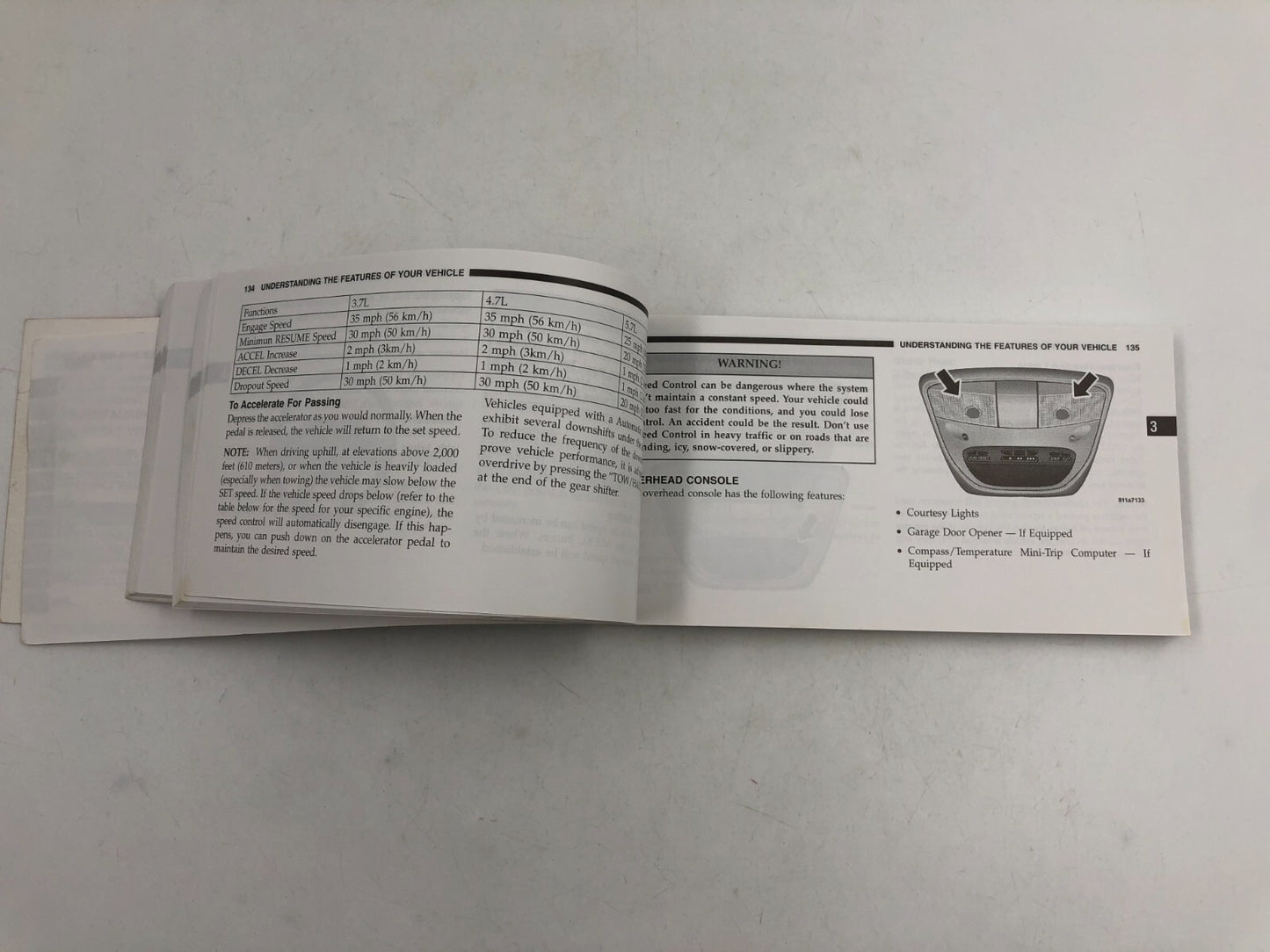 2005 Dodge Durango Owners Manual OEM E03B57007