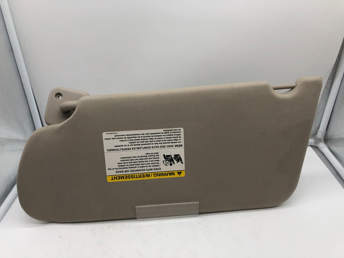 2009-2012 Ford Flex Passenger Sun Visor Tan Illuminated OEM A01B20022