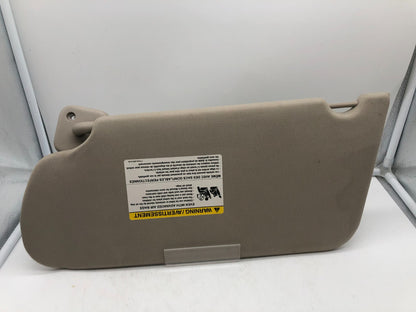 2009-2012 Ford Flex Passenger Sun Visor Tan Illuminated OEM A01B20022