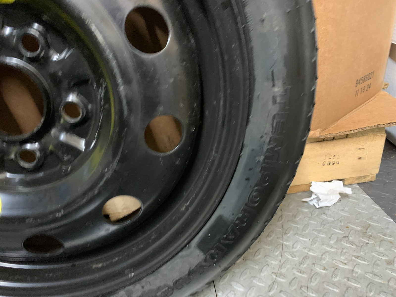 2015-2025 Hyundai Elantra 16" Spare Tire Compact Donut T125/80D16 97M Hankook