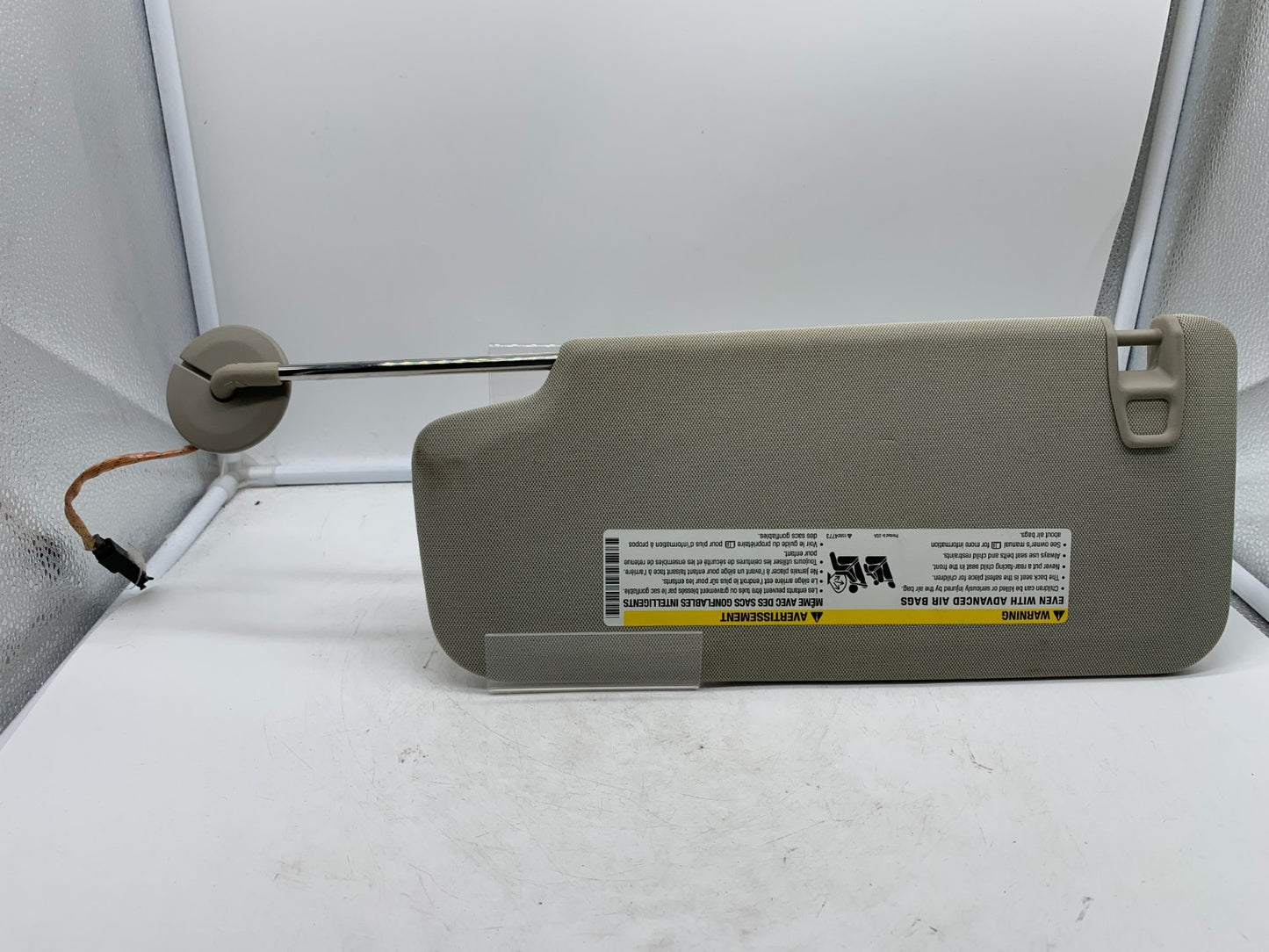 2013-2021 Buick Encore Passenger Sun Visor Gray Illumination OEM A03B06004