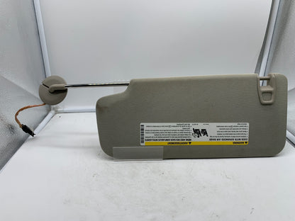 2013-2021 Buick Encore Passenger Sun Visor Gray Illumination OEM A03B06004