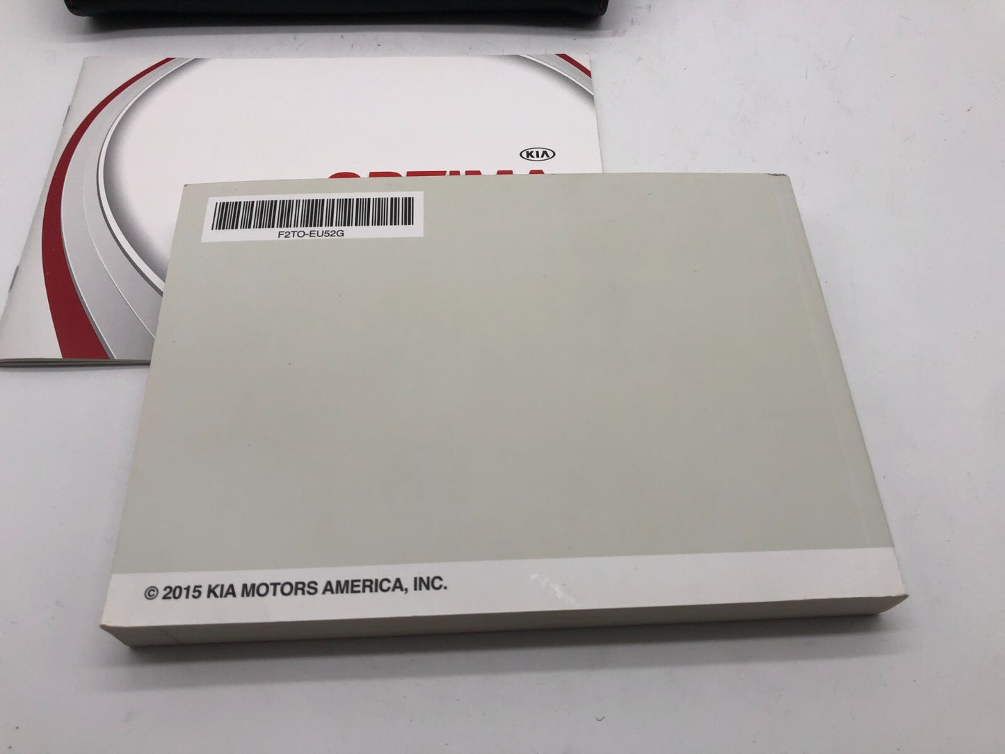 2018 Kia Optima Owners Manual Set with Case OEM A01B13021