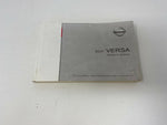 2007 Nissan Versa Owners Manual Handbook OEM I01B02013