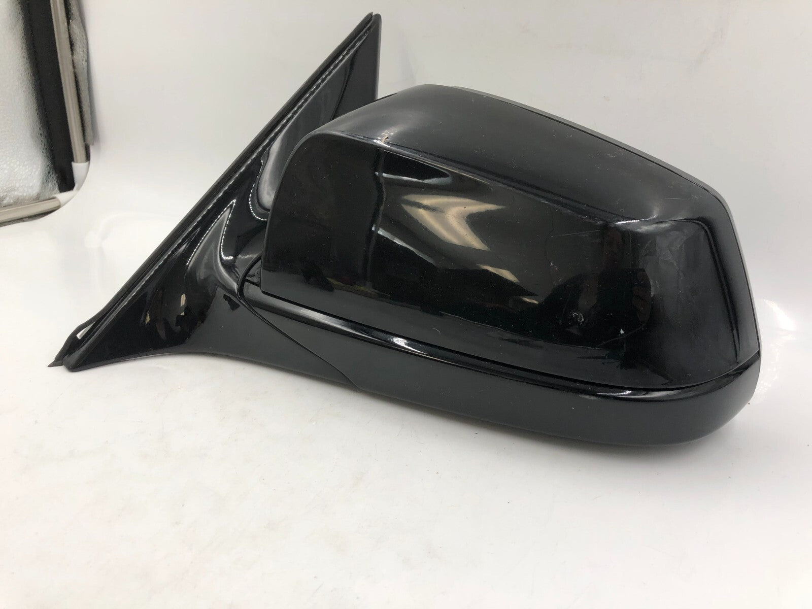 2009-2012 BMW 750i Driver Side View Power Door Mirror Black BSA OEM D03B57001
