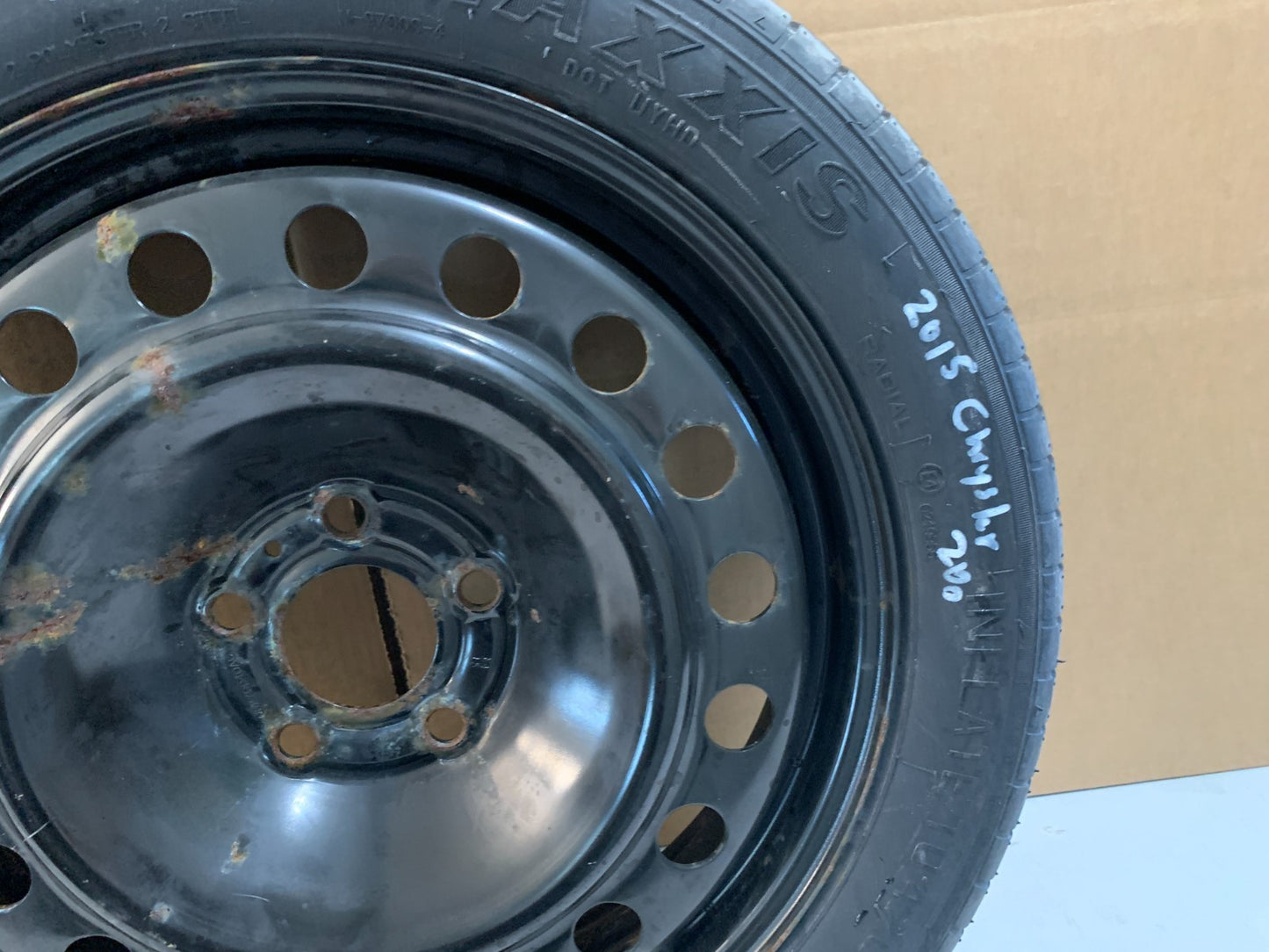 2015-2017 Chrysler 200 17" Emergency Spare Tire Compact Donut T145/70R17